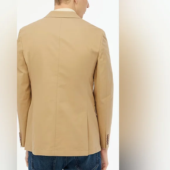 Slim-fit Thompson cotton blazer